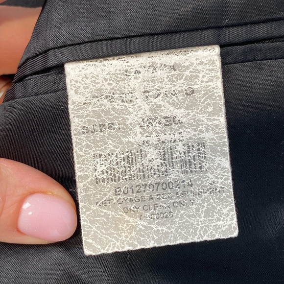 Arnold Brant 100% Cashmere Blazer Jacket Sport Coat 46R Black Classic Preppy - Picture 13 of 15